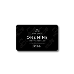 ONE NINE Nappy Backpack Gift Card